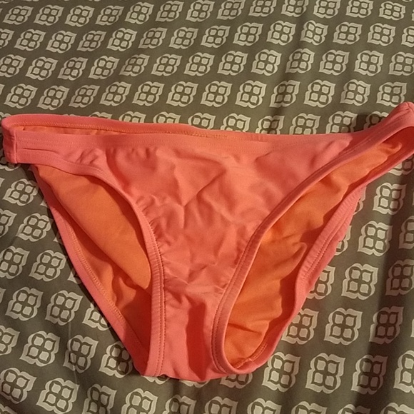 Coral Colored Bikini Bottoms - Picture 2 of 3